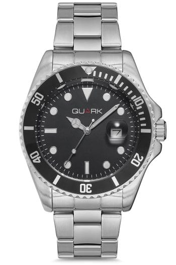 Quark QC-421D-1A Klasik Çelik Erkek Kol Saati