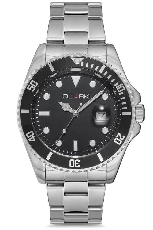Quark QC-421D-1A Klasik Çelik Erkek Kol Saati