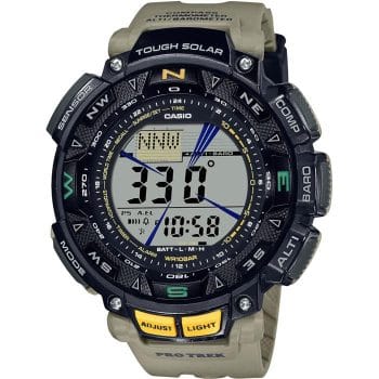 Casio Protrek PRG-240-5DR Güneş Enerjili Erkek Kol Saati