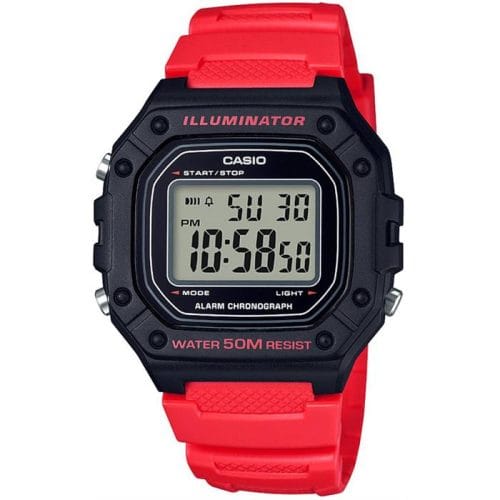 Casio W-218H-4BVDF Dijital Erkek Kol Saati 4549526192821