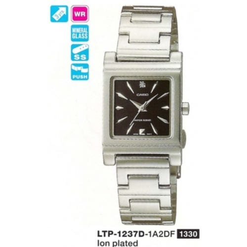 Casio LTP-1237D-1A2DF Klasik Bayan Kol Saati 4971850883654