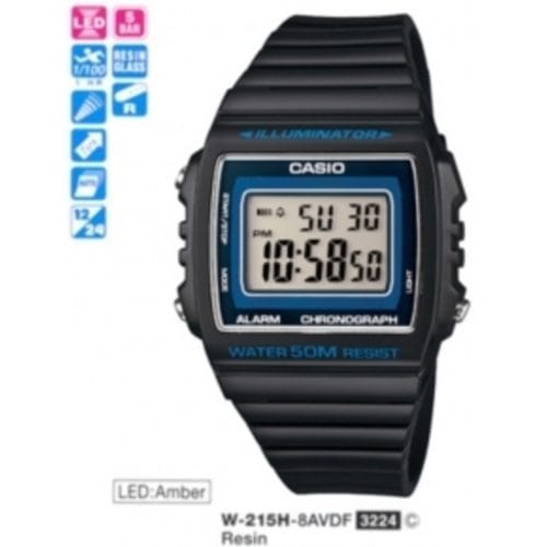 Casio W-215H-8AVDF Digital Erkek Kol Saati 4971850978534