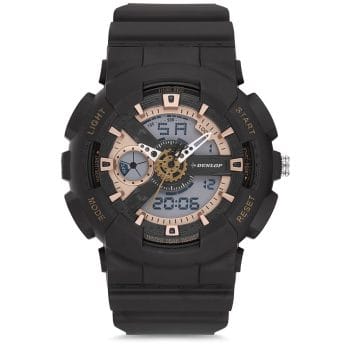 Dunlop DUN-368-G04 Dijital Analog Erkek Kol Saati