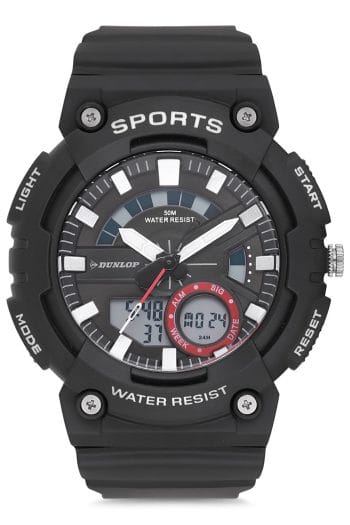 Dunlop DUN-370-G01 Dijital Analog Erkek Kol Saati