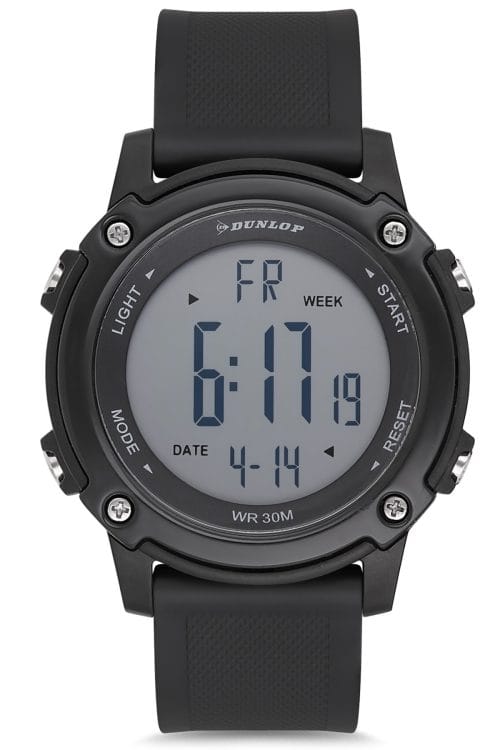 Dunlop DUN-364-G01 Dijital Spor Erkek Kol Saati