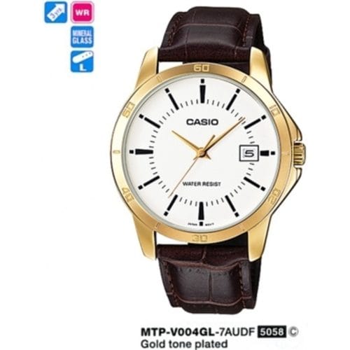 Casio MTP-V004GL-7AUDF Klasik Erkek Kol Saati 4971850056898