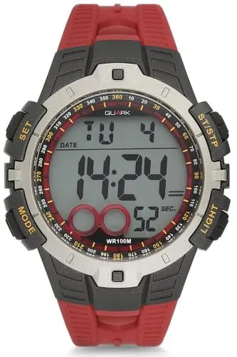 Quark QU-12045-02 Dijital Erkek Kol Saati
