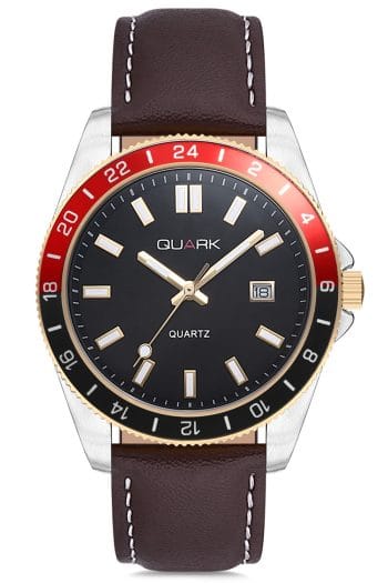 Quark QC-420BL-2A4 Klasik Analog Erkek Kol Saati