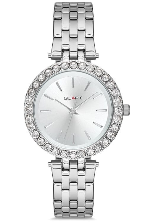 Quark QC-425D-7A Klasik Taşlı Kadın Kol Saati