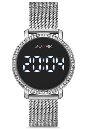 Quark ESH-2-1A Dijital Taşlı Kadın Kol Saati