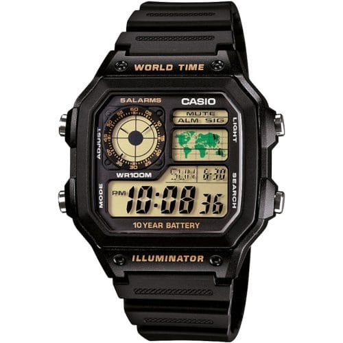 Casio AE-1200WH-1BVDF Digital Erkek Kol Saati 4971850968764