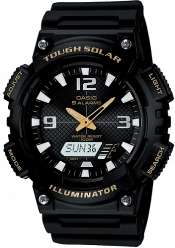 Casio AQ-S810W-1BVDF Dijital Analog Güneş Enerjili Kol Saati
