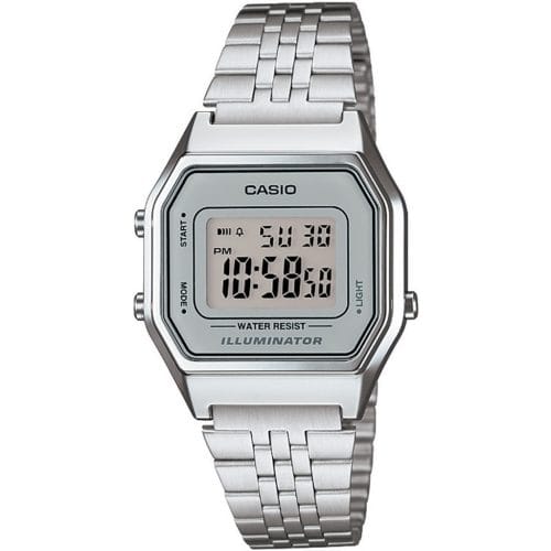 Casio LA680WA-7DF Dijltal Retro Kadın Kol Saati 4971850923893