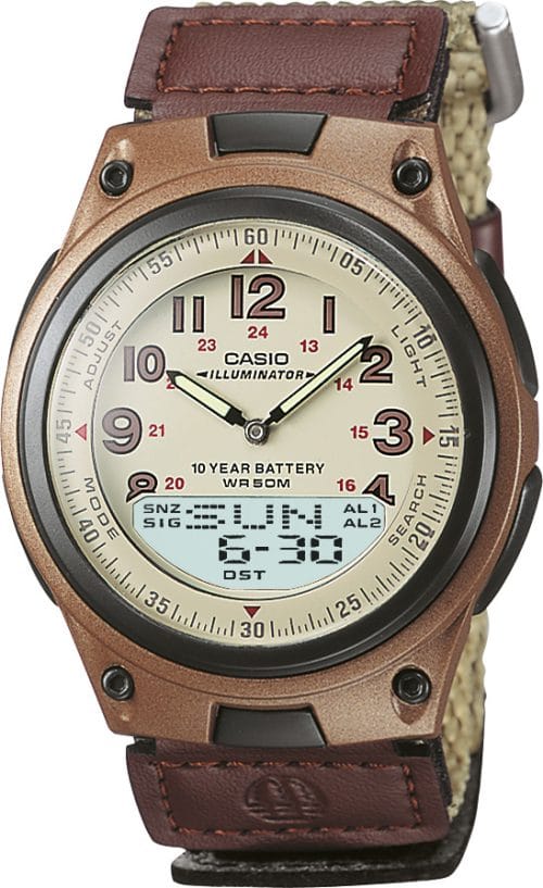 Casio AW-80V-5BVDF Digital Analog Erkek Kol Saati 4971850851943