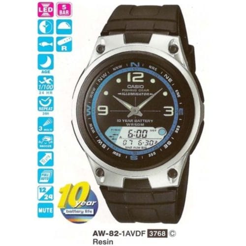 Casio AW-82-1AVDF Digital Analog Erkek Kol Saati