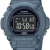 Casio W-219HC-2BVDF Dijital Silikon Kol Saati MW-59-7EVDF MW-59-7EVDF
