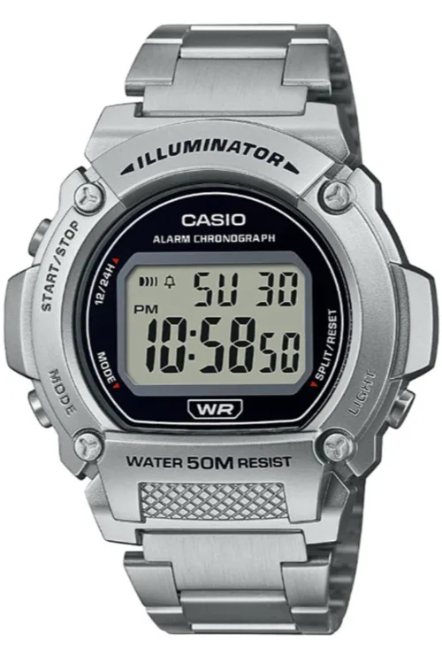 Casio W-219HD-1AVDF Dijital Erkek Kol Saati W-219HD-1AVDF