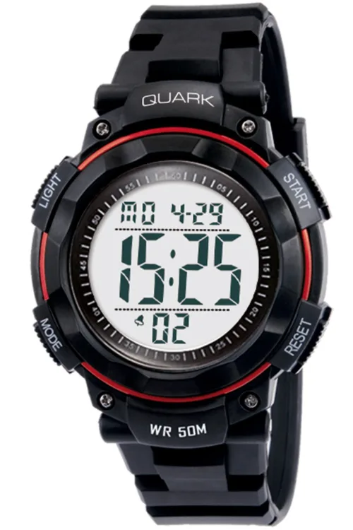 Quark QU-306G-3 Dijital Erkek Kol Saati