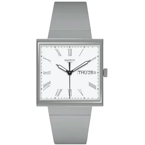 Swatch SO34M700 WHAT IF…GRAY? Unisex Kol Saati