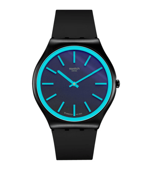 Swatch SS07B111 Obsidian Shimmer Erkek Kol Saati