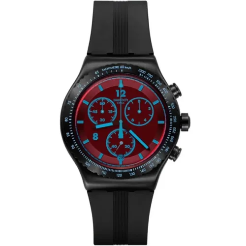 Swatch YVB417 Crimson Mystique Erkek Kol Saati