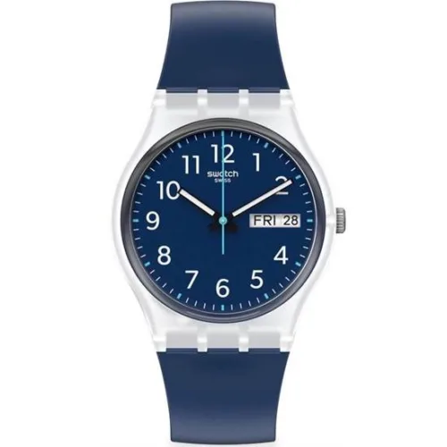 Swatch GE725 RINSE REPEAT NAVY Kol Saati