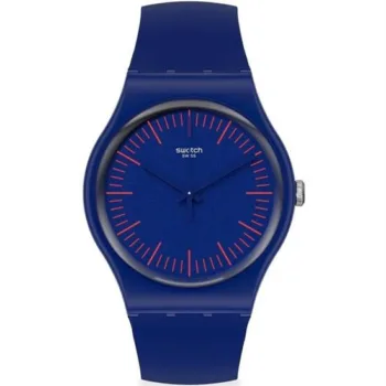 Swatch SUON146 BluenRed Kol Saati
