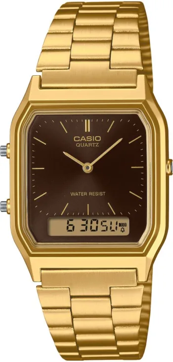 Casio AQ-230GA-5AMQYDF Dijital Analog Retro Kol Saati