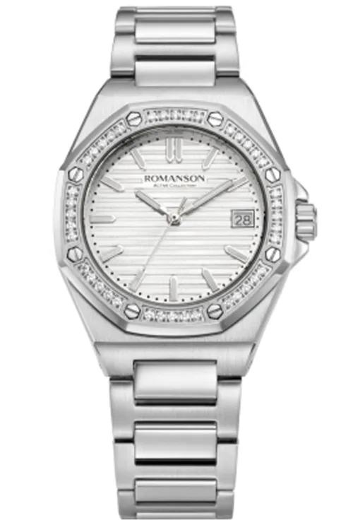 Romanson RMQL4BS003WWA12W Safir Kadın Kol Saati