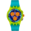 Swatch SUSJ404 Swatch Neon Wave Kol Saati SYXG101 SYXG101