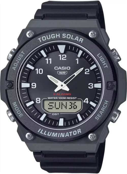 Casio AQ-S820W-1AVDF Dijital Analog Güneş Enerkili Kol Saati