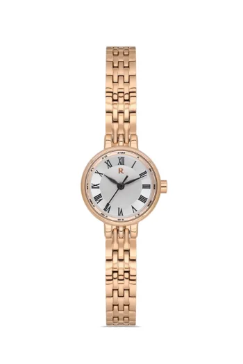 Romanson RM1B26LLRRAS5B RM1B26LLRRAS5B Küçük Kasa Çelik Kordon Rose Gold Roma Rakamlı Kadın Saati