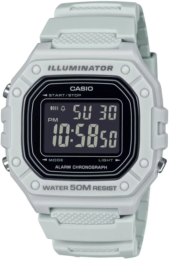 Casio W-218H-8BVDF Dijital Kol Saati W-218H-8BVDF Casio W-218H-8BVDF Dijital Kol Saati