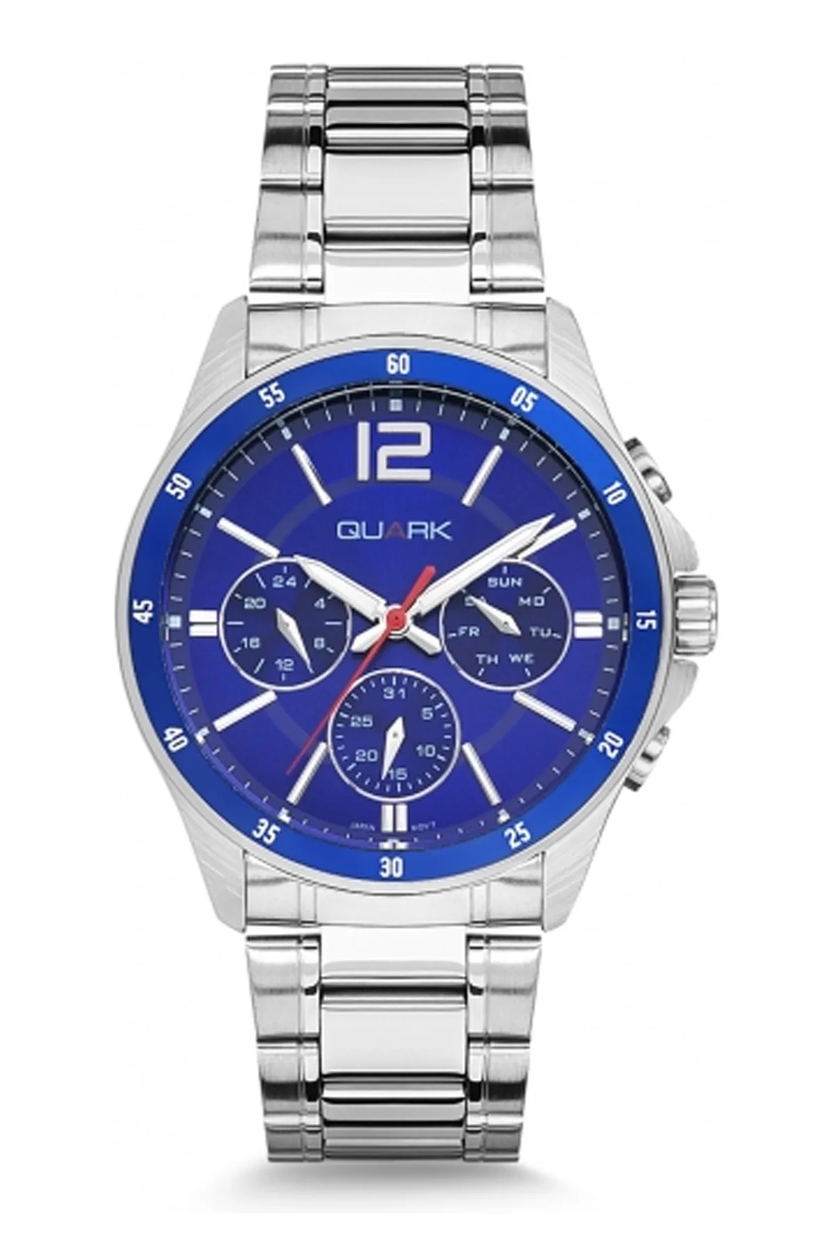 Quark QM1374D-2A Klasik Çelik Erkek Kol Saati QM1374D-2A Quark QM1374D-2A Klasik Çelik Erkek Kol Saati