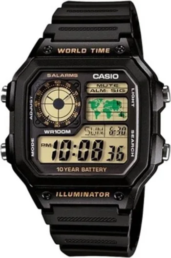 Casio AE-1200WH-1BVDF Erkek Kol Saati