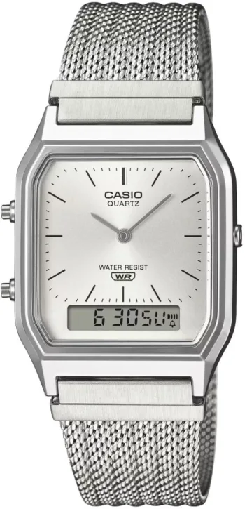 Casio AQ-230EM-7ADF Hasır Retro Kol Saati