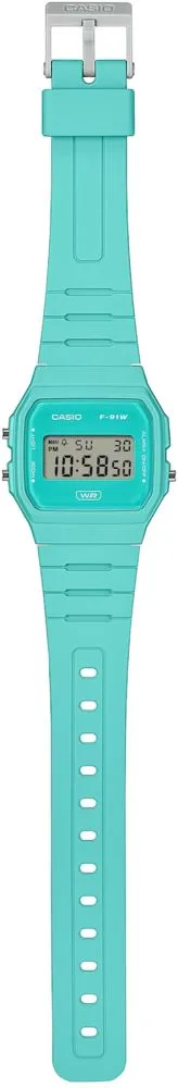 Casio F-91WB-2A2DF Retro Kol Saati F-91WB-2A2DF Casio F-91WB-2A2DF Retro Kol Saati - Görsel 2