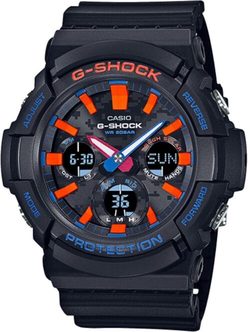 Casio Gshock GAS-100CT-1ADR Güneş Enerjili Kol Saati GAS-100CT-1ADR