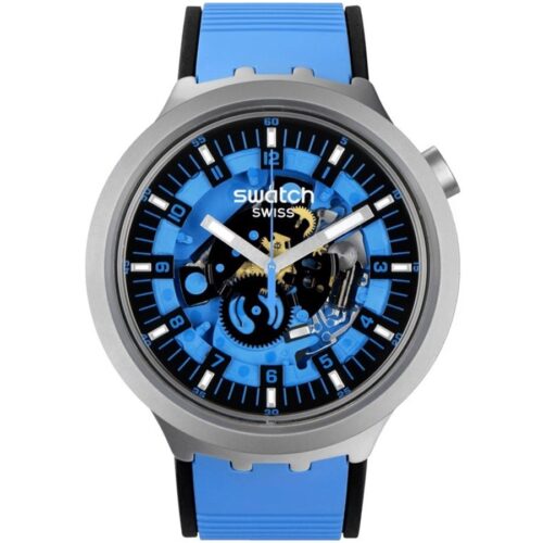 Swatch BIG BOLD IRONY SB07S106 AZURE BLUE DAZE SB07S106