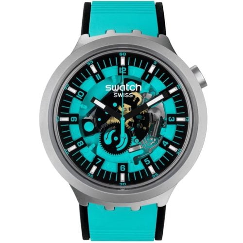 Swatch Big Bold Irony Mint Trim SB07S111 Unisex Kol Saati SB07S111