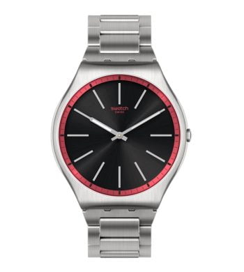 Swatch SS07S129G Red Graphite Erkek Kol Saati