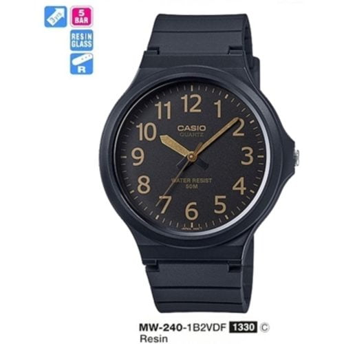 Casio MW-240-1B2VDF Standart Analog Erkek Kol Saati MW-240-1B2VDF