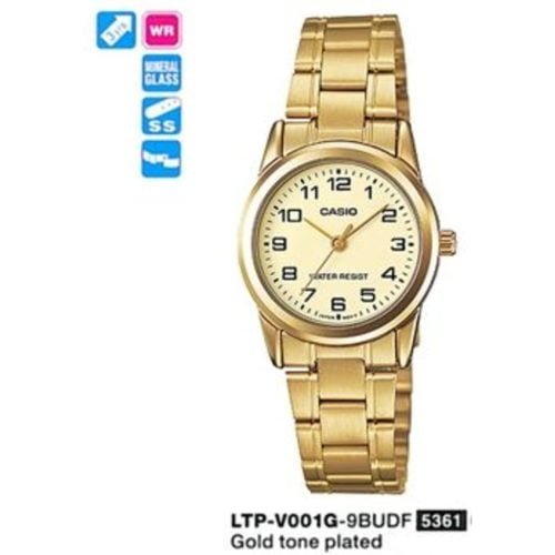 Casio LTP-V001G-9BUDF Klasik Kadın Kol Saati LTP-V001G-9BUDF