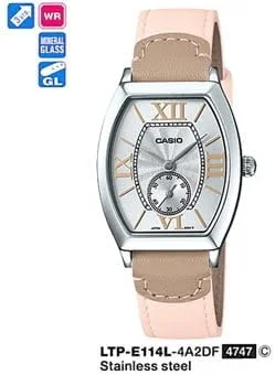 Casio LTP-E114L-4A2DF Kadın Kol Saati