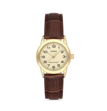 CASIO LTP-V001GL-9BUDF Klasik Kadın Kol Saati LTP-V001GL-9BUDF LTP-V001GL-9BUDF