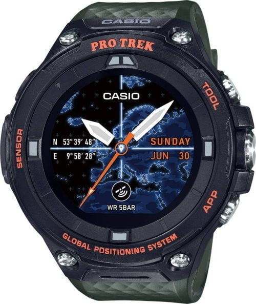 Casio PRO-TREK SMART WATCH WSD-F20A-GNBAD Kol Saati WSD-F20A-GNBAD