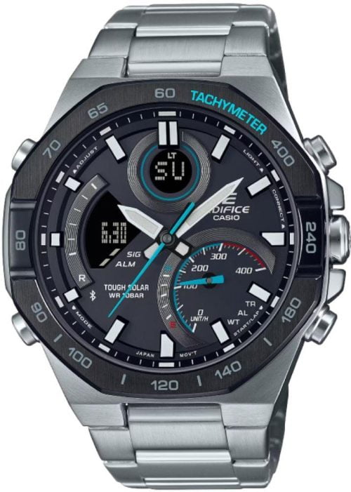 Casio ECB-950DB-1ADF Edifice Güneş Enerjili Bluetooth Erkek Kol Saati ECB-950DB-1ADF