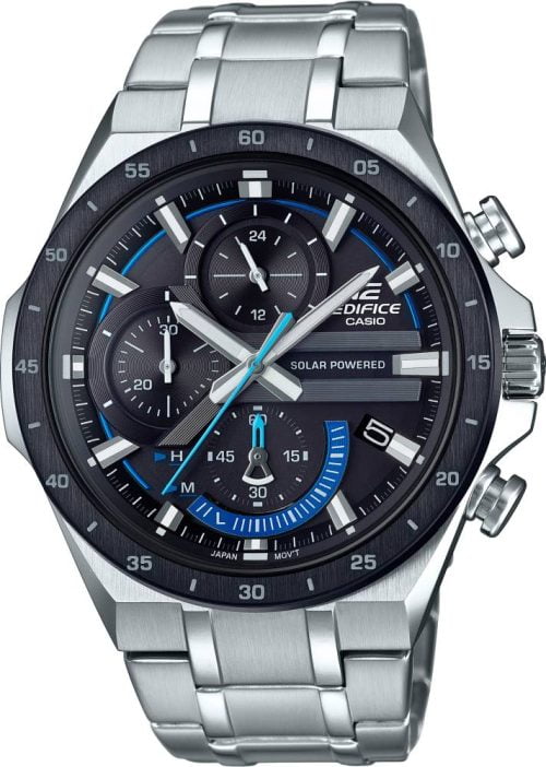 Casio Edifice EQS-920DB-1BVUDF Güneş Enerjili Erkek Kol Saati