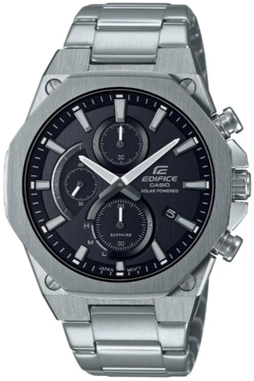 Casio Edifice EFS-S570D-1AUDF Güneş Enerjili Safir Kol Saati