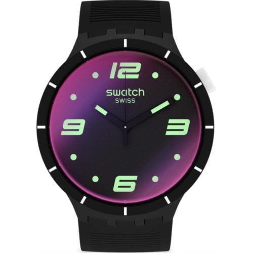 SWATCH SO27B119 FUTURISTIC BLACK Kol Saati